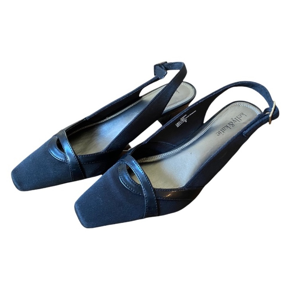 Black Kelly & Katie Size 9 Low Heel